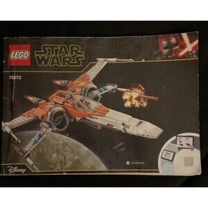 LEGO 75273 Star Wars Instruction Manual ONLY Poe Dameron X-wing Fighter